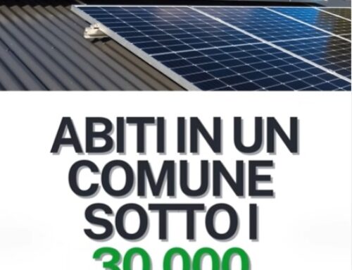 Contributi a fondo perduto fino al 40% per entrare in un C.E.R.