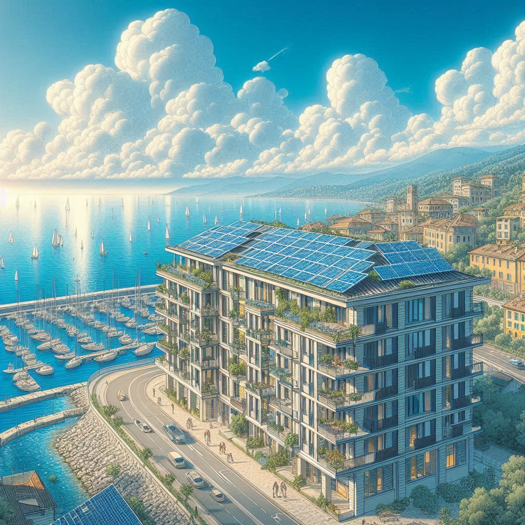 ECOSOLARE- condominio GAC illustrazione