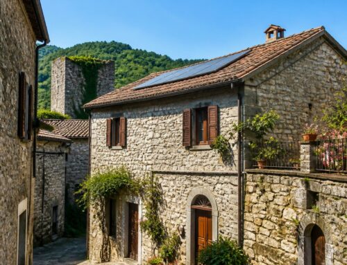 Posso installare un impianto fotovoltaico in un borgo storico?