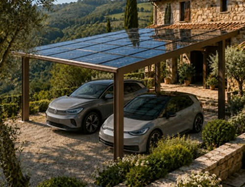 Pensilina fotovoltaica: arredo, design e risparmio energetico…